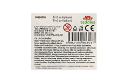 Terč se šipkami lepícími 2ks plast průměr 23cm na kartě