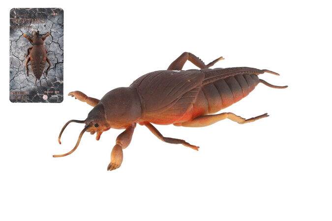 Krtonožka antistresový natahovací silikon 18cm na kartě