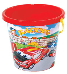 Kbelík na písek plast 21x18cm mix barev 18m+