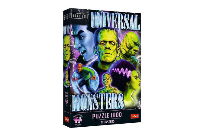 Puzzle Premium Plus: Monstra 1000 dílků 48x68,3cm v krabici 27x40x6cm