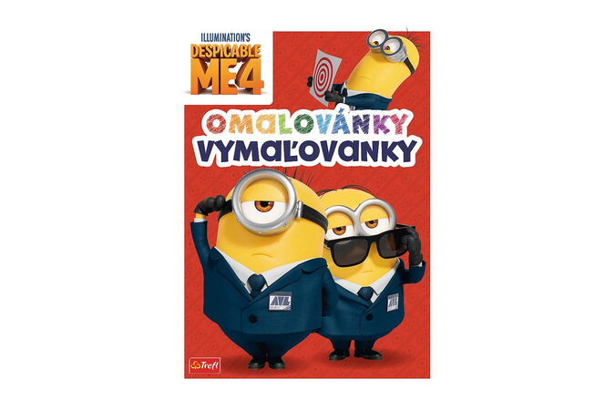 Omalovánky Mimoni 20x27,5cm