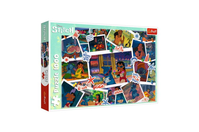 Puzzle Lilo&Stitch - Sladké vzpomínky 1000 dílků 68,3x48cm v krabici 40x27x6cm