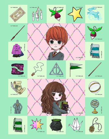 Samolepkový sešit Harry Potter 1000 samolepek 23,5x30cm