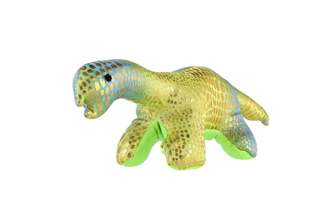 Dinosaurus plněný pískem 320g mačkací antistresový látka 22cm v sáčku