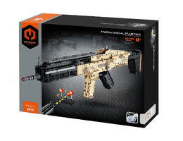 Stavebnice iM.MASTER automatická puška/samopal 1289 dílků v krabici 35x27x7cm