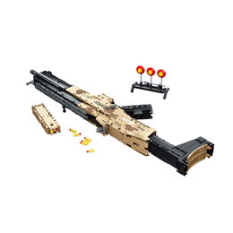 Stavebnice iM.MASTER automatická puška/samopal 1289 dílků v krabici 35x27x7cm