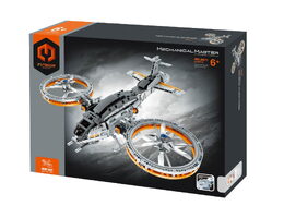 Stavebnice iM.MASTER vesmírná loď s mechanickým pohonem plast 850 dílků v krabici 35x27x7cm