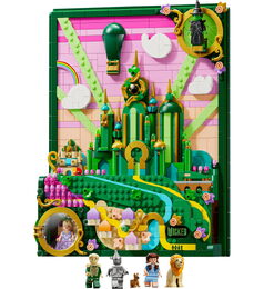 LEGO® Wicked 75685 Nástěnné umění: Emerald City
