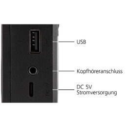Nedis IMPERIAL DABMAN 17 radiopřijímač DAB+, FM, bluetooth, černý