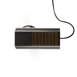 Nedis DUMCBS10BK atrapa venkovní bezpečnostní kamery se solárním napájením, čern