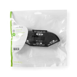 Nedis VSWI2403BK přepínač 3x AV vstup CINCH - 1x AV výstup CINCH