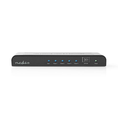Nedis VSPL3474AT HDMI rozbočovač 1 vstup na 4 výstupy, 4K2K @ 60Hz, HDCP 2.2