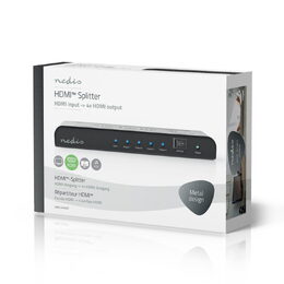Nedis VSPL3474AT HDMI rozbočovač 1 vstup na 4 výstupy, 4K2K @ 60Hz, HDCP 2.2
