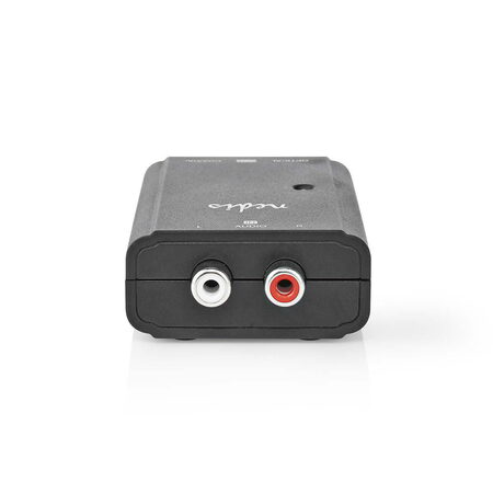 Nedis ACON2508BK převodník analog stereo RCA na TosLink + S/PDIF
