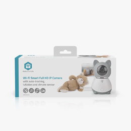 Nedis SmartLife chytrá chůvička/IP kamera, Full HD 1080p, otáčení a náklon, auto