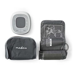 Nedis HCBL400WT tlakoměr na paži, LCD displej, paměť 2 x 60 měření