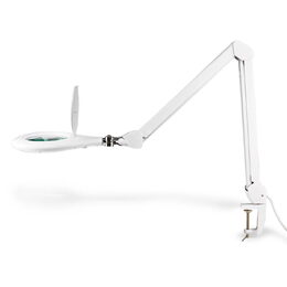 Nedis MAGL3WT pracovní lampa LED s lupou 3 dioptrie, 6500K, 10 W, 660 lm, ovládá