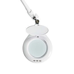 Nedis MAGL3WT pracovní lampa LED s lupou 3 dioptrie, 6500K, 10 W, 660 lm, ovládá