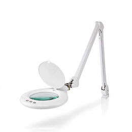 Nedis MAGL3WT pracovní lampa LED s lupou 3 dioptrie, 6500K, 10 W, 660 lm, ovládá