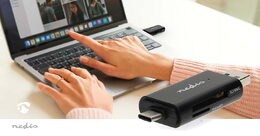 Nedis Čtečka paměťových karet | microSD (TF) / microSDHC (TF) / microSDXC (TF) /