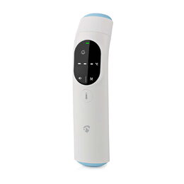 Nedis SmartLife Infračervený Teploměr | LED Displej | Čelo / Ucho | Bílá