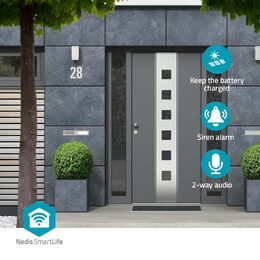 Nedis SmartLife chytrá IP kamera WiFi, Full HD 1080p, náklon, PIR, noční vidění,