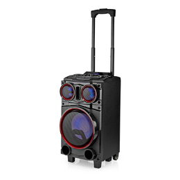Nedis SPPT800BK Bluetooth párty box 120W, AUX, USB, SD slot, 6.5 hod. přehrávání
