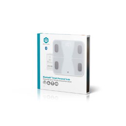 Nedis SmartLife Osobní Váha | Bluetooth® | BMI / BMR / Hmotnost / Kosti / Svaly