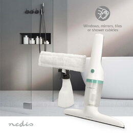 Nedis VCWI230WT okenní vysavač, 12 W, odnímatelná nádobka 60ml