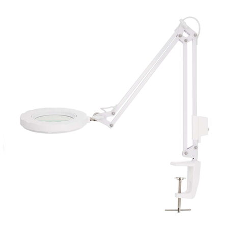 Nedis MAGLE2WT pracovní lampa LED s lupou 3 dioptrie, 6500K, 6 W, 700 lm