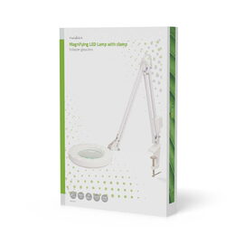 Nedis MAGLE2WT pracovní lampa LED s lupou 3 dioptrie, 6500K, 6 W, 700 lm