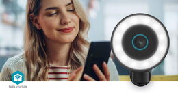 Nedis SmartLife chytrá IP kamera WiFi, 4K 3840x2160, otáčení, reflektor, PIR, no