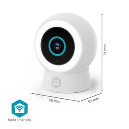Nedis SmartLife chytrá IP kamera WiFi, 3MP Full HD 1296p, reflektor, PIR, noční