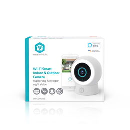 Nedis SmartLife chytrá IP kamera WiFi, 3MP Full HD 1296p, reflektor, PIR, noční