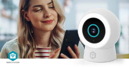 Nedis SmartLife chytrá IP kamera WiFi, 3MP Full HD 1296p, reflektor, PIR, noční