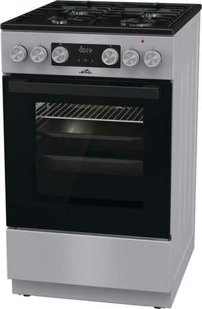 Sporák K50 ETA 379390000, stříbrná