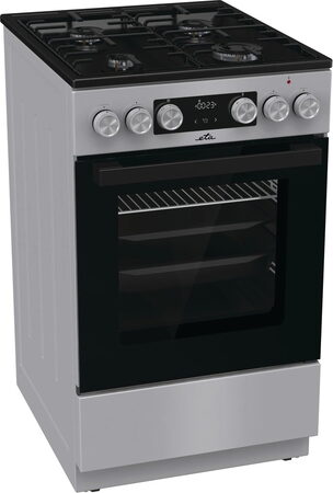 Sporák K50 ETA 379390000, stříbrná