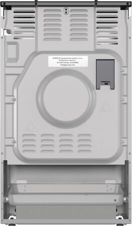 Sporák K50 ETA 379390000, stříbrná