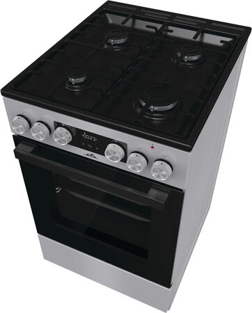 Sporák K50 ETA 379390000, stříbrná