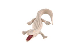 Aligátor severoamerický bílý zooted plast 15cm