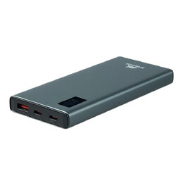 Riva Power VA1021 powerbanka 10000mAh QC/PD kovové tělo, LCD