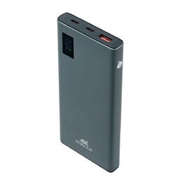 Riva Power VA1021 powerbanka 10000mAh QC/PD kovové tělo, LCD