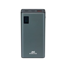 Riva Power VA1022 powerbanka 20000mAh QC/PD kovové tělo, LCD