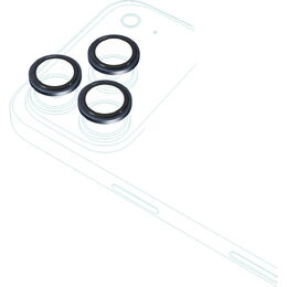 Camera glass Al. iPhone 17 Pro Bk EPICO