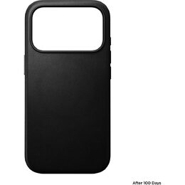 Modern Leather Case iPhone 17 Pro Black