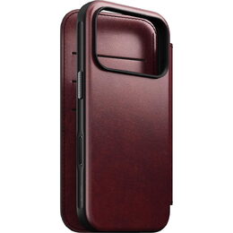 Modern Leather Case iP17 ProMax Burgundy