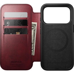 Modern Leather Case iP17 ProMax Burgundy