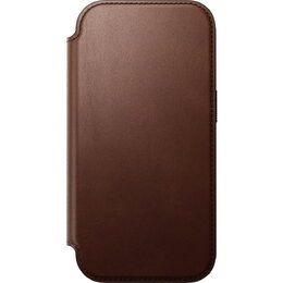 Modern Leather Folio iPhone 17Pro Brown