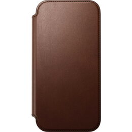Modern Leather Folio iP17 ProMax Brown