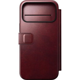 Modern Leather Folio iP17 ProMax Burgund